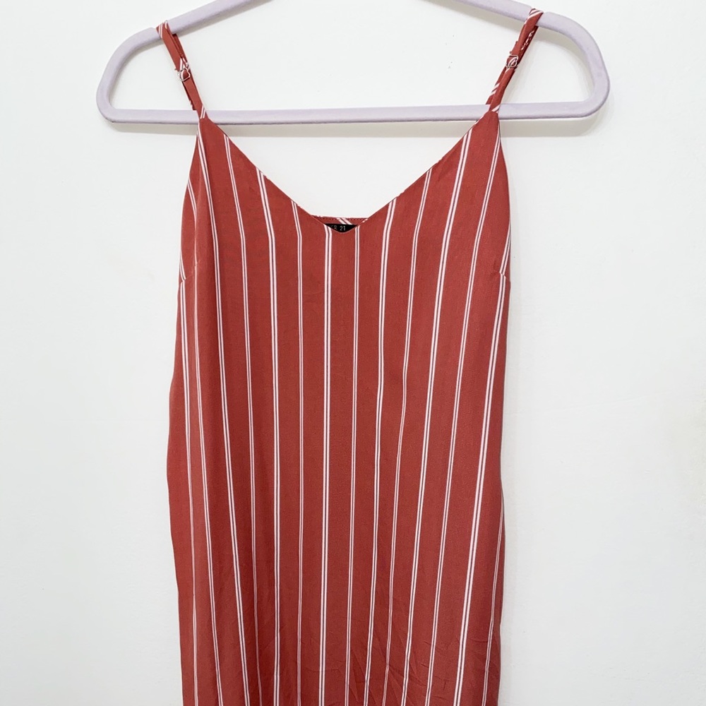 Pink & White Striped Dress